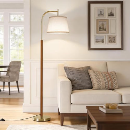 Wood Floor Lamp for Living Room