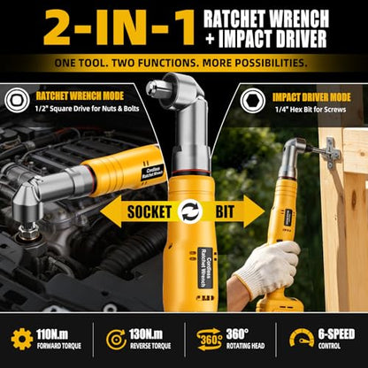 Cordless Ratchet Wrench Kit