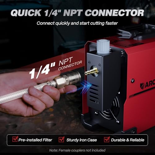 60A Non HF Plasma Cutter Machine (CUT60 Non-HF / Red)