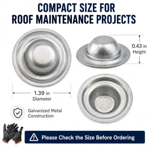 Galvanized Metal Roof Screw Caps