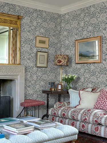 Floral Peel and Stick Wallpaper Vintage William Morris Contact Paper
