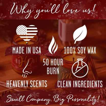 Fall Candles and Christmas Candles