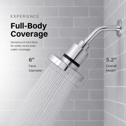 Filtered Showerhead for Hard Water