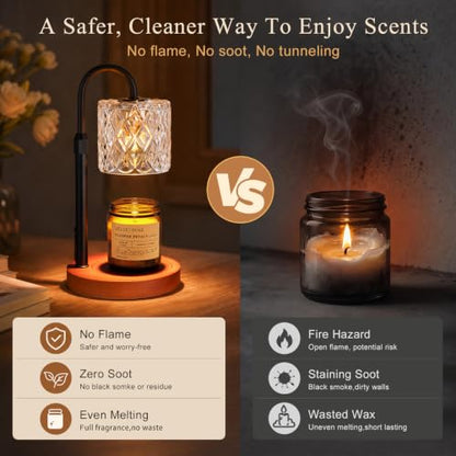 Candle Warmer Lamp with Timer