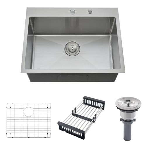 18 Gauge Drop In Stainless Steel Kitchen Sink