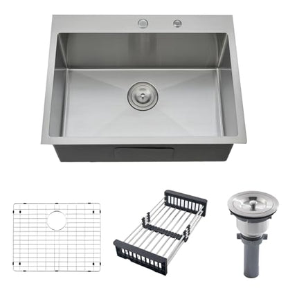 18 Gauge Drop In Stainless Steel Kitchen Sink