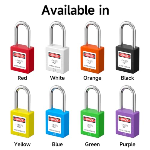 Lock Out Tag Out Locks and Keys (Combination)