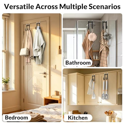 Over The Door Hooks 4 Pack