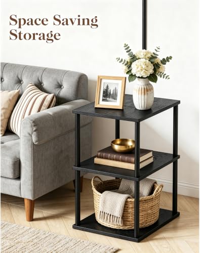 LED Floor Lamp with Table