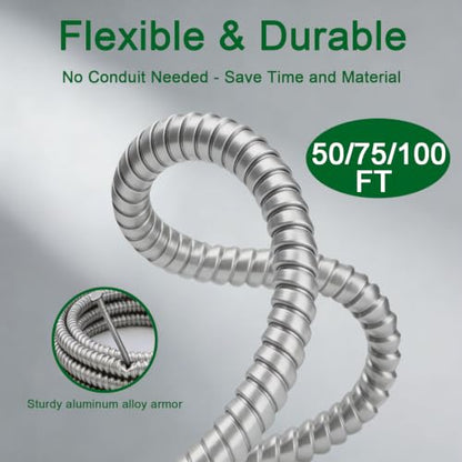 MC Cable Metal Clad Wire with Ground