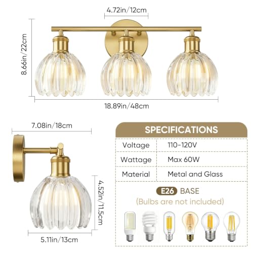 Bathroom Light Fixtures