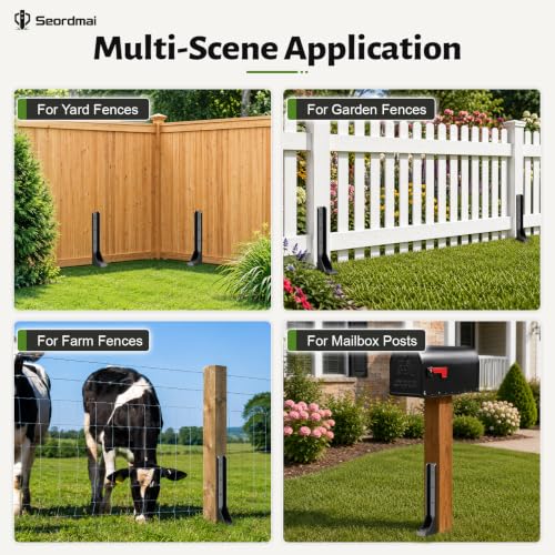 No Dig Heavy Duty Fence Post Repair Kit