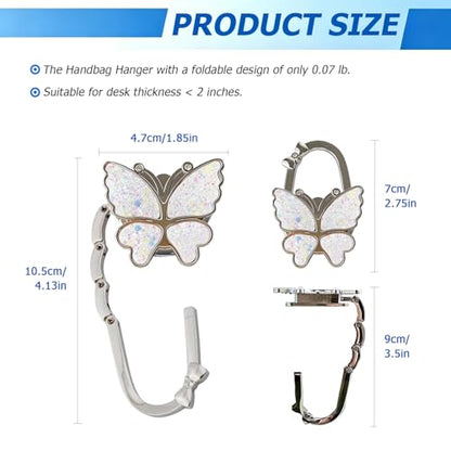 Foldable Purse Hook for Table