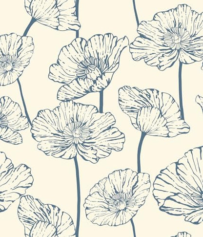 Peel and Stick Wallpaper Floral Wallpaper Self