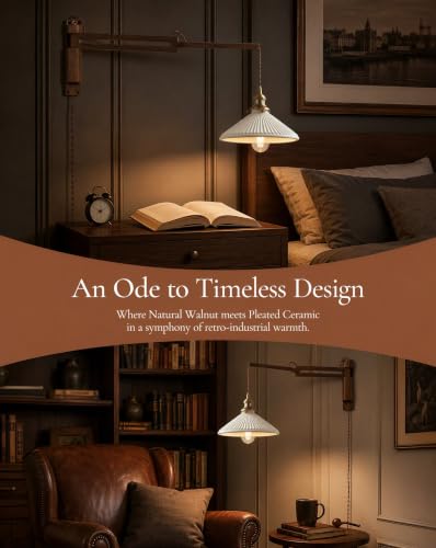 Wood Plug in Wall Sconces
