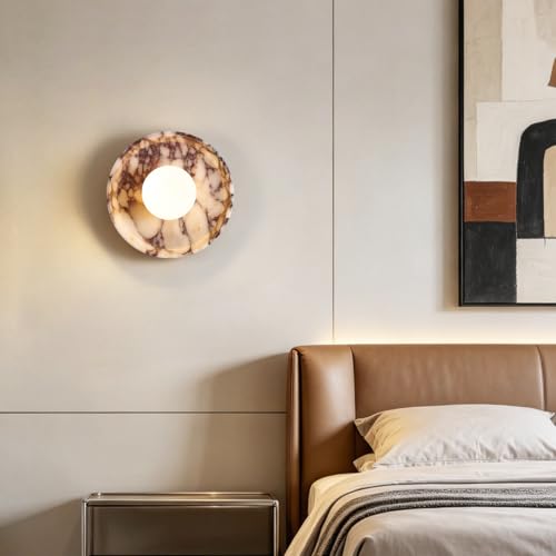 Natural Marble Wall Sconce