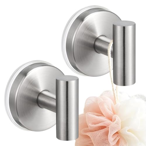 Stainless Steel Suction Cup Hooks for Shower