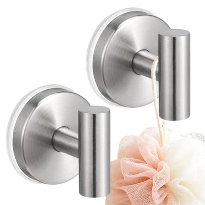 Stainless Steel Suction Cup Hooks for Shower