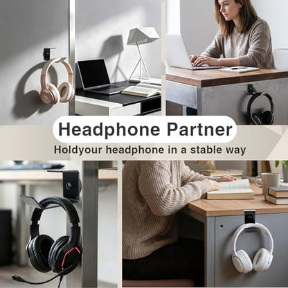2 Pack Magnetic Headphone Holder