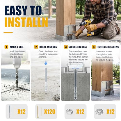 Post Base Brackets