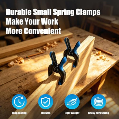 Heavy Duty Plastic Spring Clamps for Woodworking