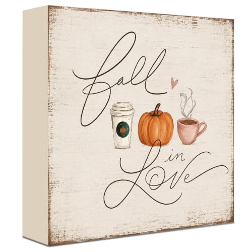 Fall Decorations for Home Wood Sign Fall Decor Shelf Decor