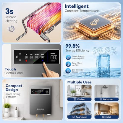 Tankless Water Heater Electric 240V