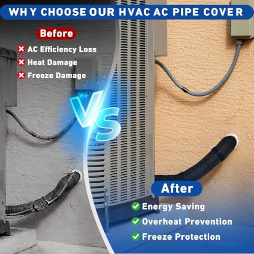 5 Layers HVAC Copper Pipe Insulation Cover