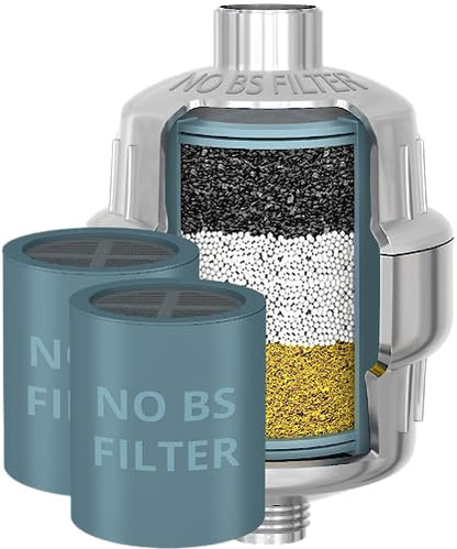 Shower Filter Extra Cartridge for Hard Water Chlorine Heavy Metals