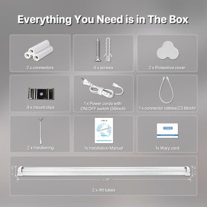 4ft LED Shop Lights