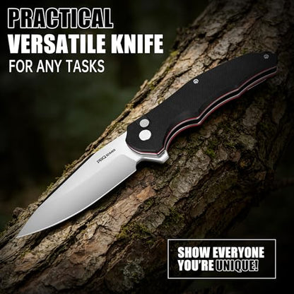 N730 Mini Folding Pocket Knife 3.35" 14C28N Stainless Steel Blade