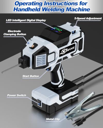 Portable Welding Machine with LCD