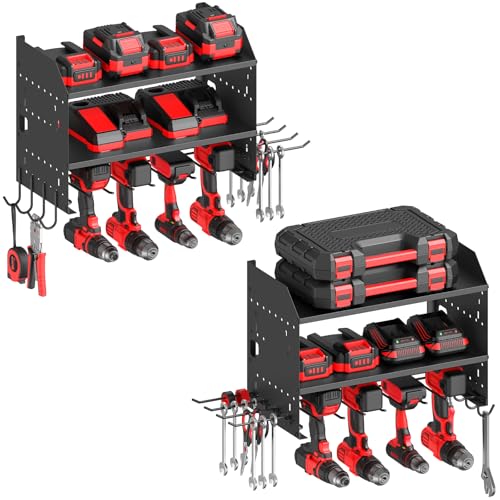 Pack of 2 Modular Power Tools Organizer