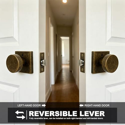 Interior Privacy Door Knob (Vintage Bronze)