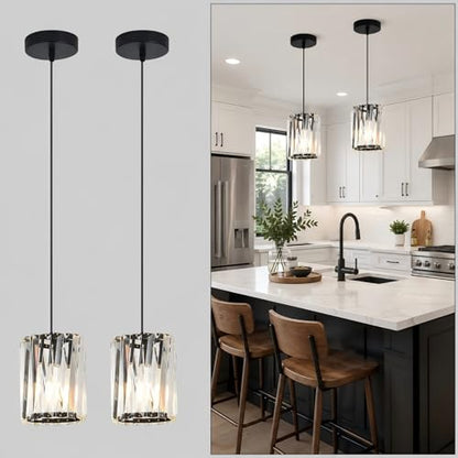 Black Pendant Lights Kitchen Island