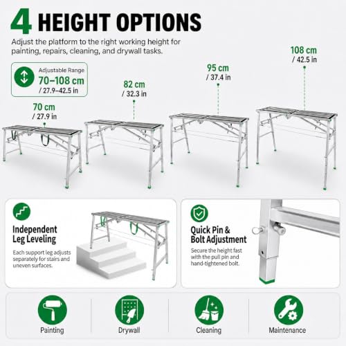 Adjustable Work Platform 770LBS