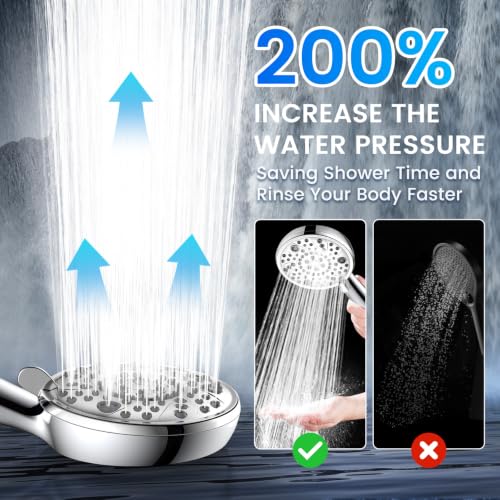 Shower Head with Handheld Combo