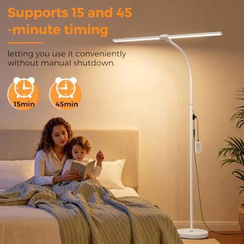 Double Head LED Floor Lamp