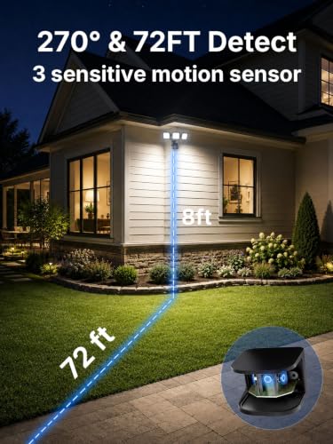 Motion Sensor Flood Lights for Outdoor