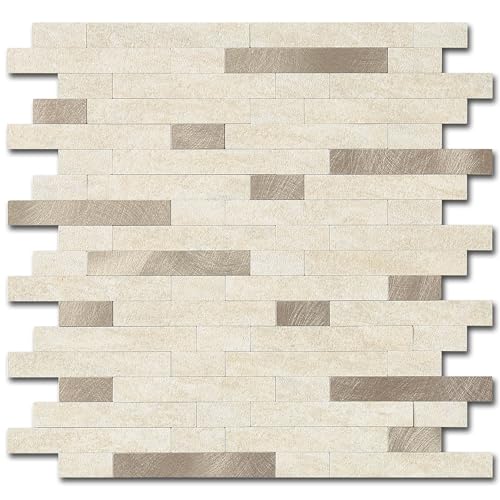Marble Peel and Stick Backsplash Stick Tiles Subway