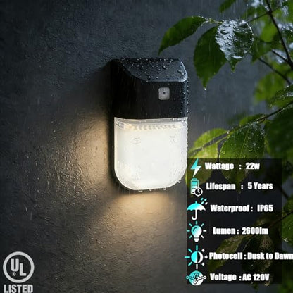 LED Wall Pack Light Dusk to Dawn