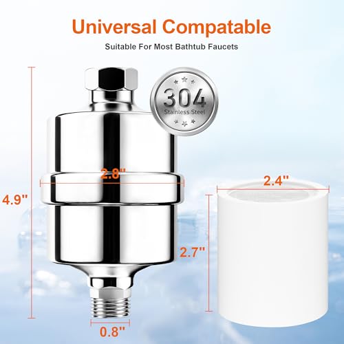 Stainless Steel 304 Metal Shower Filter