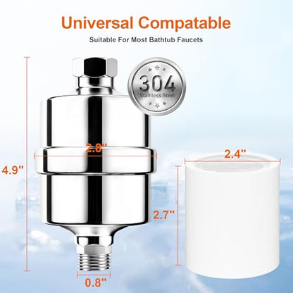 Stainless Steel 304 Metal Shower Filter