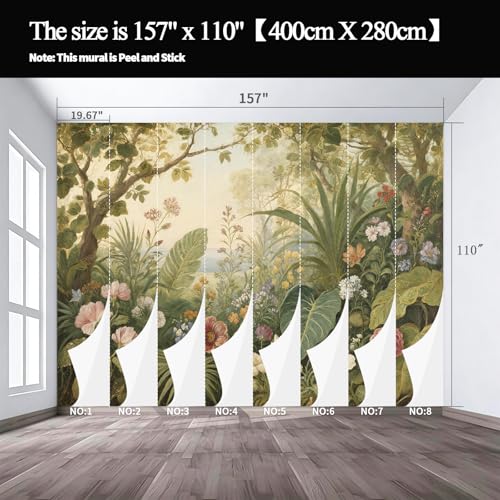 European Style Flowers (SDY-17 / 157" x 110")