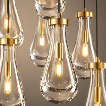 Modern Teardrop Pendant Light