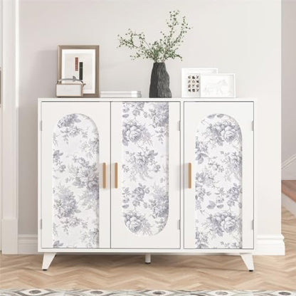 Floral Peel and Stick Wallpaper Vintage Flower Contact Paper