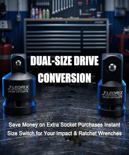 Impact Socket Adapter and Reducer Set