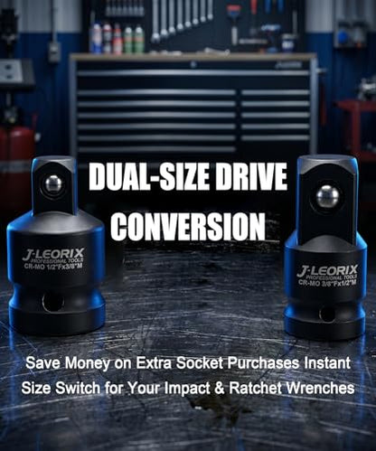 Impact Socket Adapter and Reducer Set