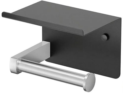 Toilet Paper Holder with Shelf