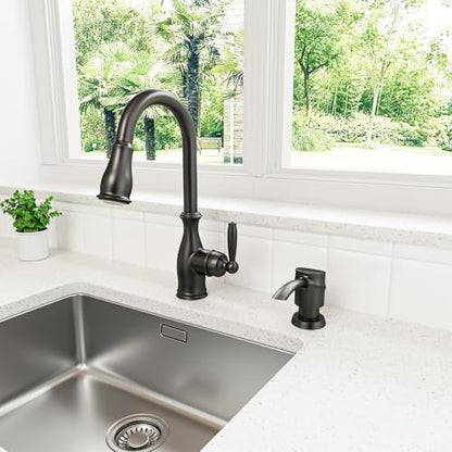 Kitchen Sink Soap Dispenser Built